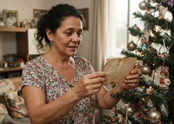 Por que montar a mesma árvore de Natal por anos pode transformar mensagens da avó que morreu em parte da tradição familiar