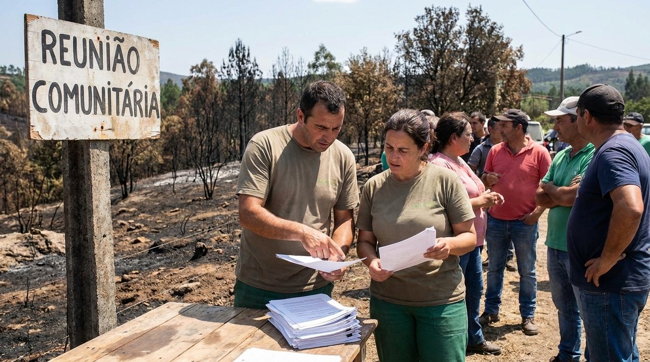 Produtor rural perde parte da propriedade durante um incêndio florestal e descobre que o município havia recebido R$ 1,1 milhão para equipamentos e formação de brigadistas; moradores relatam que combateram as chamas com baldes e mangueiras enquanto os recursos adquiridos permaneciam sem utilização