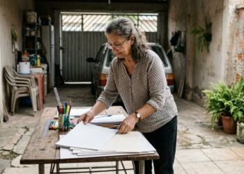 Professora aposentada pode alfabetizar vizinhos idosos na garagem de casa aos 65 anos: como organizar as aulas