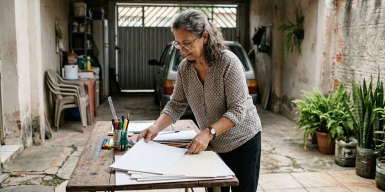 Professora aposentada pode alfabetizar vizinhos idosos na garagem de casa aos 65 anos: como organizar as aulas