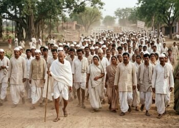 Mahatma Gandhi, pacifista indiano: “A felicidade surge quando o que você pensa, o que você diz e o que você faz estão em harmonia.”