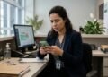 Recepcionista usa celular pessoal para atender clientes durante três anos e empresa exige que ela entregue o número após pedir demissão