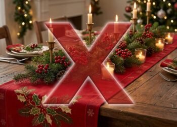 Adeus às toalhas vermelhas na ceia: a tendência sofisticada para decorar a mesa de Natal em 2026
