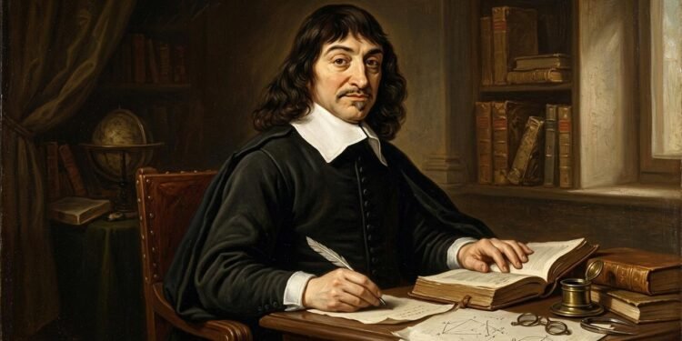 A frase tem um tom claramente irônico, mas Descartes não está apenas zombando da vaidade humana. // Imagem ilustrativa gerada por IA para representar a situação descrita no texto; pessoas, locais e elementos visuais não correspondem necessariamente aos reais