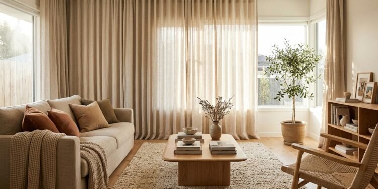 Durante muitos anos, as cortinas brancas foram utilizadas para transmitir limpeza, luminosidade e sensação de amplitude.