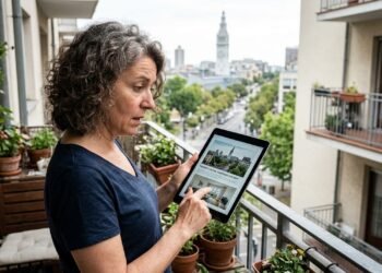 Moradora percebe que foto de sua varanda apareceu em anúncio de imóvel vizinho e descobre que imagem foi usada para sugerir uma vista que o apartamento anunciado não possui