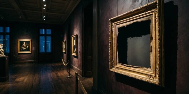O misterioso assalto de meio bilhão em obras de arte que deixou molduras vazias penduradas na parede até hoje em Boston