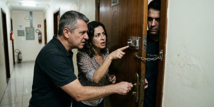 Marcelo, porém, passou a frequentar o apartamento com maior regularidade.  // Imagem ilustrativa gerada por IA para representar a situação descrita no texto; pessoas, locais e elementos visuais não correspondem necessariamente aos reais