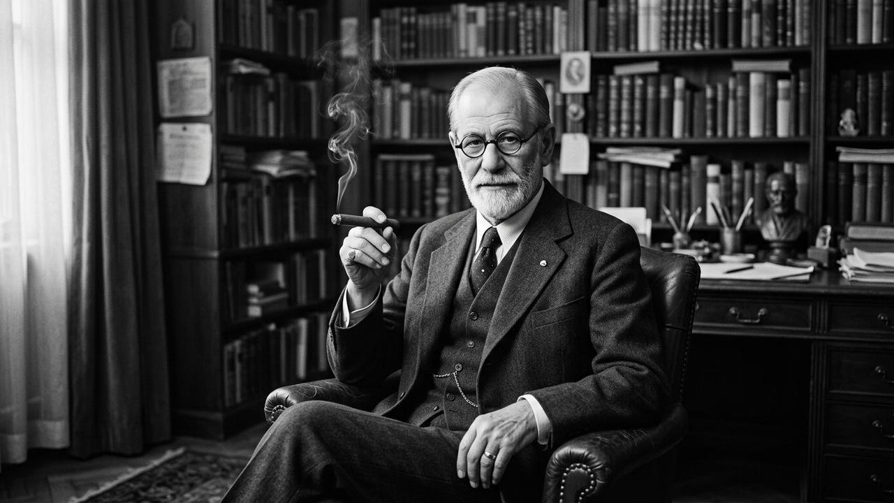 Sigmund Freud sobre o autocontrole: "A inteligência é o único meio que possuímos para dominar os nossos instintos."