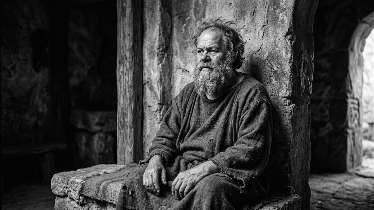 A reflexão de Sócrates sobre a sabedoria: "Existe apenas um bem, o saber, e apenas um mal, a ignorância."