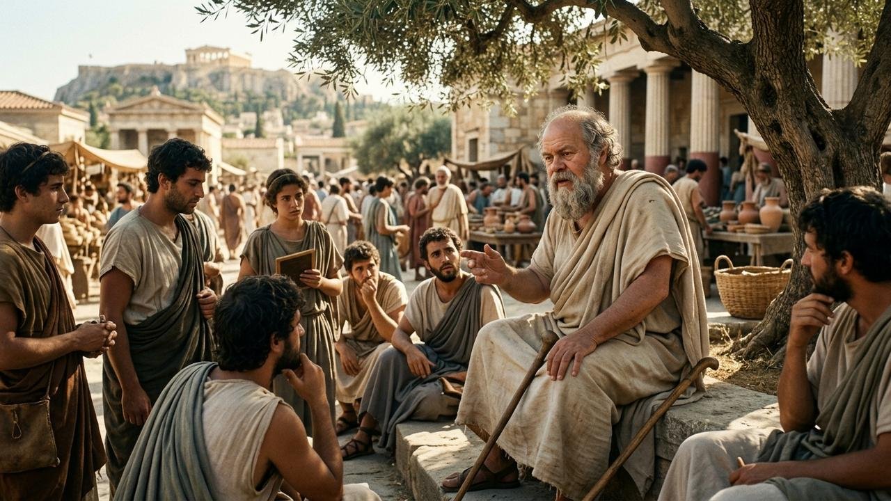 Sócrates foi julgado em Atenas em 399 a.C. e deixou uma reflexão sobre autoconhecimento que atravessou mais de 2 mil anos