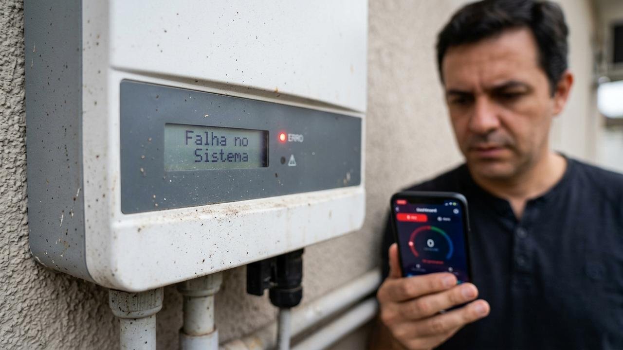 problemas na instalação de energia solar