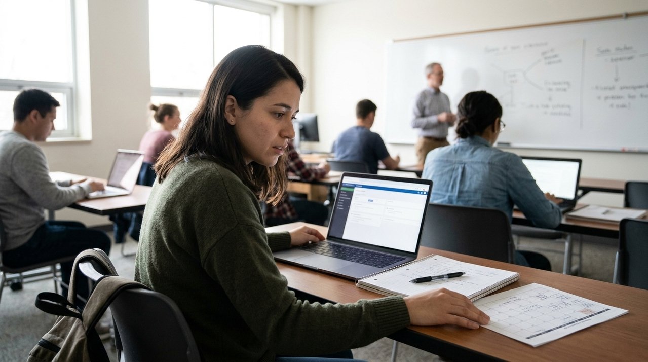 Mulher paga curso presencial para durar seis meses e descobre, depois das primeiras aulas, que o restante do conteúdo seria oferecido apenas pela internet