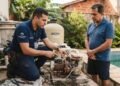 Família aluga casa com piscina, bomba quebra após poucos meses e proprietário e inquilino passam a discutir quem deve pagar equipamento de R$ 4 mil