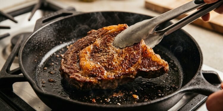 bife na frigideira