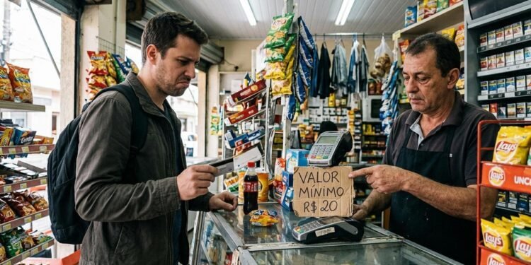 Comércio recusa pagamento no cartão para compras abaixo de R$ 20, cliente denuncia prática abusiva e Procon aplica multa pesada na loja
