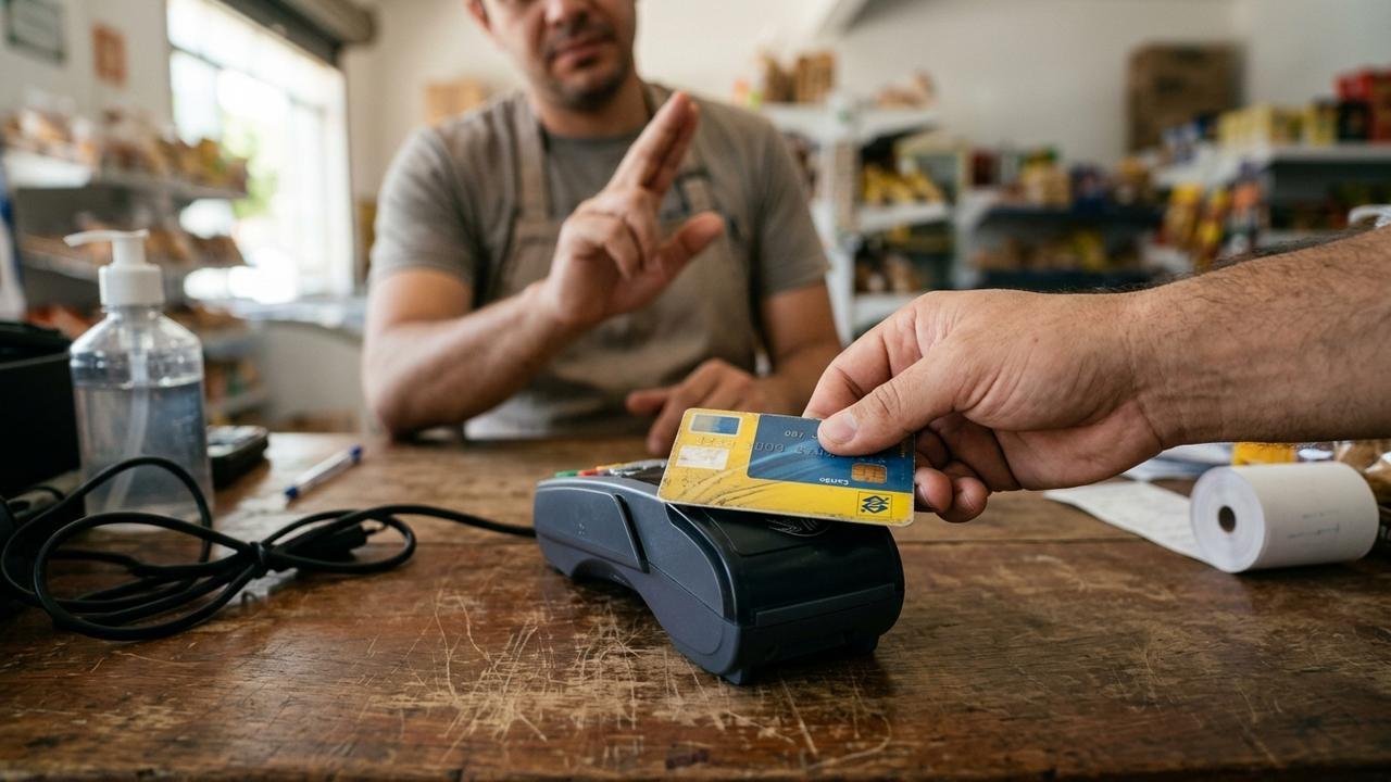 Comércio recusa pagamento no cartão para compras abaixo de R$ 20, cliente denuncia prática abusiva e Procon aplica multa pesada na loja