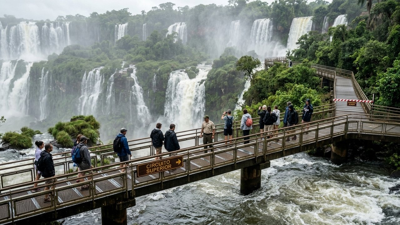 Cataratas do Iguaçu retomam visitação após período de alerta