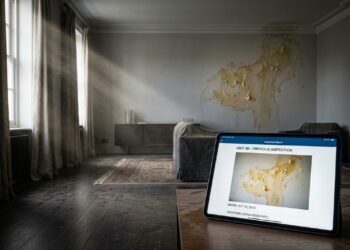 Proprietário deixa apartamento fechado com empresa responsável por vistoria semanal e, ao retornar após três meses, encontra vazamento antigo que já aparecia nas imagens da primeira inspeção
