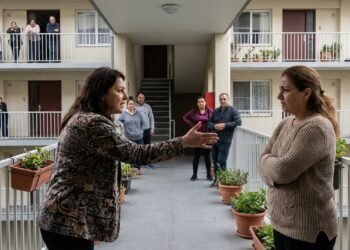 Moradora acusa vizinha de ter um relacionamento com seu marido e espalha a história pelo condomínio; vizinha afirma que nunca houve traição