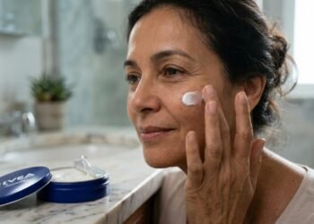 creme Nivea da lata azul