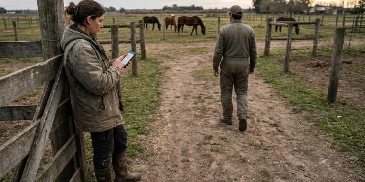 Dona de sítio paga funcionário para alimentar cavalos duas vezes ao dia e descobre pelo registro do portão que ele entrava na propriedade apenas uma vez em vários dias