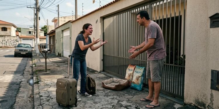 Na história, Patrícia, de 38 anos, precisava viajar por 20 dias para resolver assuntos familiares.  // Imagem ilustrativa gerada por IA para representar a situação descrita no texto; pessoas, locais e elementos visuais não correspondem necessariamente aos reais