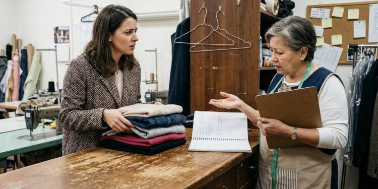 Mulher deixa seis peças em costureira para ajustes e, ao buscá-las três semanas depois, descobre que duas haviam sido entregues a outra cliente