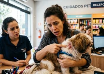 Mulher leva cachorro ao banho e tosa e recebe animal com corte na pele; pet shop afirma que ele se mexeu durante procedimento