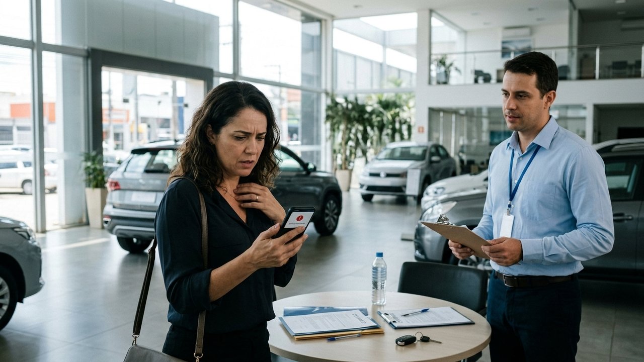 Banco encerra conta sem aviso e frustra compra de carro