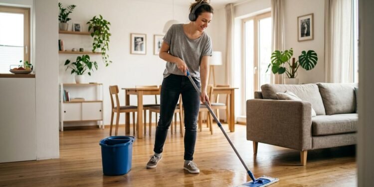 Para algumas pessoas, colocar música antes de varrer, lavar o chão ou organizar os cômodos é uma maneira de tornar as obrigações domésticas menos monótonas.