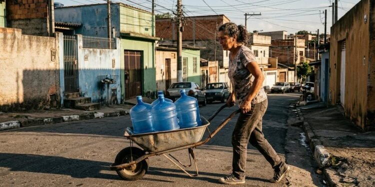 A situação mudou quando um vizinho encontrou informações sobre uma obra de abastecimento realizada no bairro. / Imagem ilustrativa