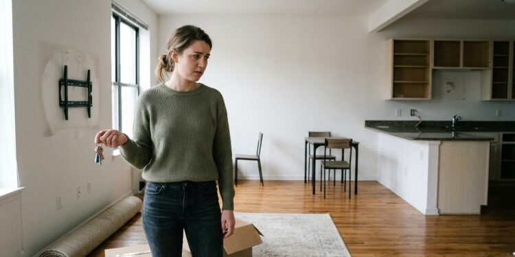 Mulher compra apartamento mobiliado e, no dia de receber as chaves, percebe que vários eletrodomésticos e móveis mostrados durante as visitas foram retirados antes da entrega
