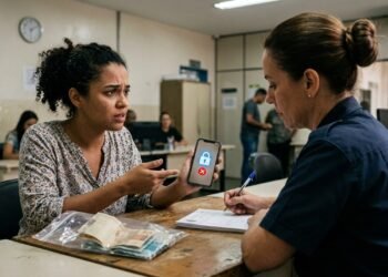 Mulher compra celular usado por R$ 4.800 e procura a polícia depois que aparelho é bloqueado e antigo proprietário afirma que produto havia sido roubado