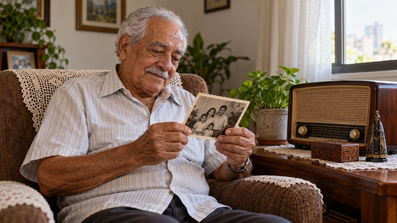 Fotografias, músicas e objetos antigos estimulam memórias autobiográficas quando a pessoa se sente confortável e autoriza o registro