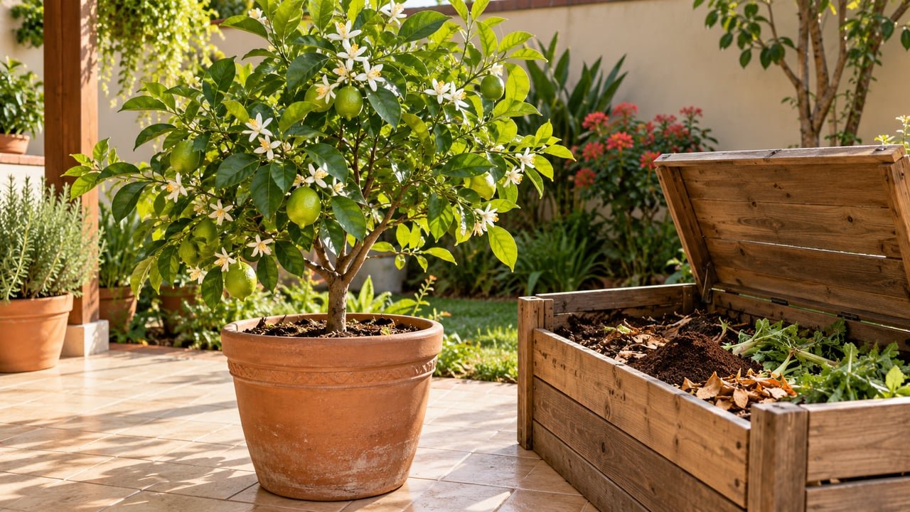 A borra de café deve entrar em uma compostagem equilibrada e representar no máximo 20% da pilha
