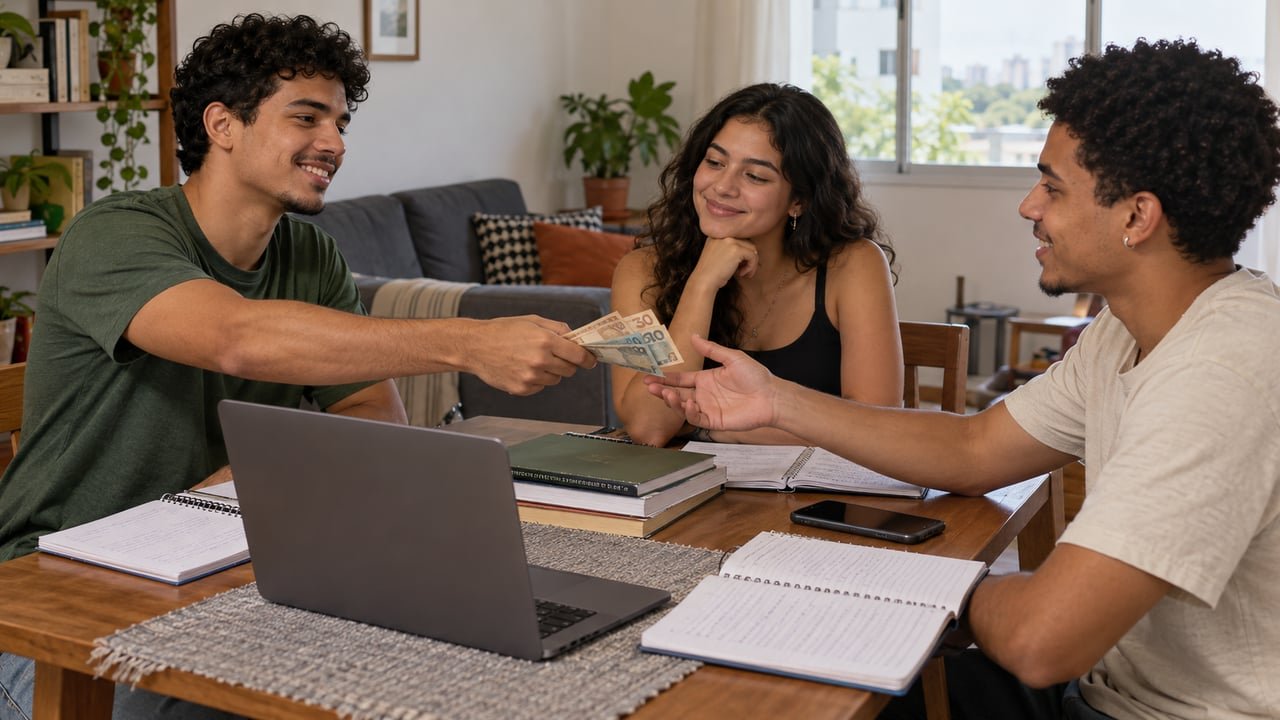 Os colegas acertaram o aluguel só com o neto e costumam estar de boa-fé, sem saber que o imóvel era emprestado