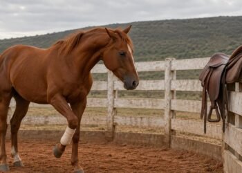 Égua devolvida da doma com lesões nas patas e medo da sela, caso que chegou ao Juizado