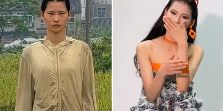 O nome verdadeiro da jovem é Leng Minghui, nascida em uma aldeia de Fuyang, na província chinesa de Anhui.  Foto: 12 horas de Veracruz.