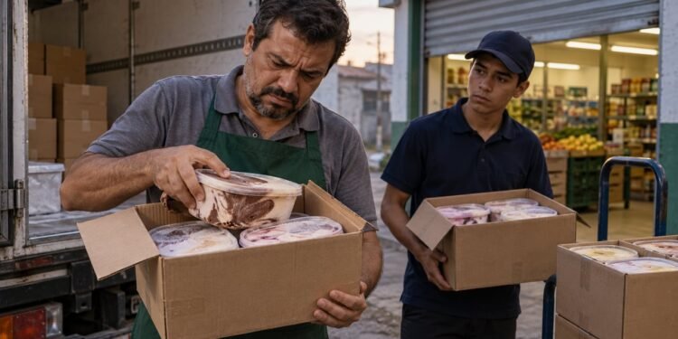Embalagem amolecida na entrega é sinal de quebra da cadeia de frio e justifica recusar a carga na hora