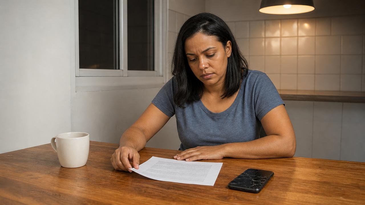 Empresa desconta R$ 480 da rescisão de funcionária por um celular corporativo com a tela trincada, e a CLT só permite esse desconto em duas situações