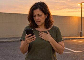 Com o celular apagado, Cláudia percebeu que não sabia de cor o número da filha.