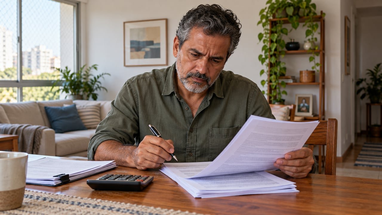 Antes de assinar, leia o contrato inteiro e confira aluguel, encargos e prazo, pois a fiança vale até a devolução do imóvel