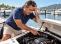 Horas a mais no motor após a guarda indicam que alguém ligou a lancha sem autorização do dono