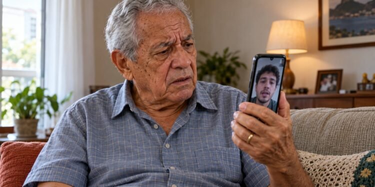 Deepfake imita rosto e voz de parentes, e imagem e som sozinhos já não garantem que um vídeo é autêntico