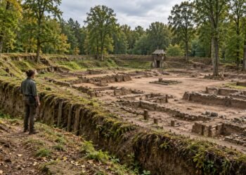 Stolzenberg foi uma cidade medieval planejada cujos vestígios permaneceram ocultos sob a floresta por mais de 700 anos