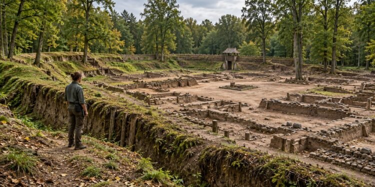 Stolzenberg foi uma cidade medieval planejada cujos vestígios permaneceram ocultos sob a floresta por mais de 700 anos