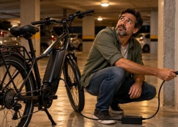 Recarga noturna da bicicleta elétrica na garagem gera cobrança de R$ 380 e divide moradores do condomínio