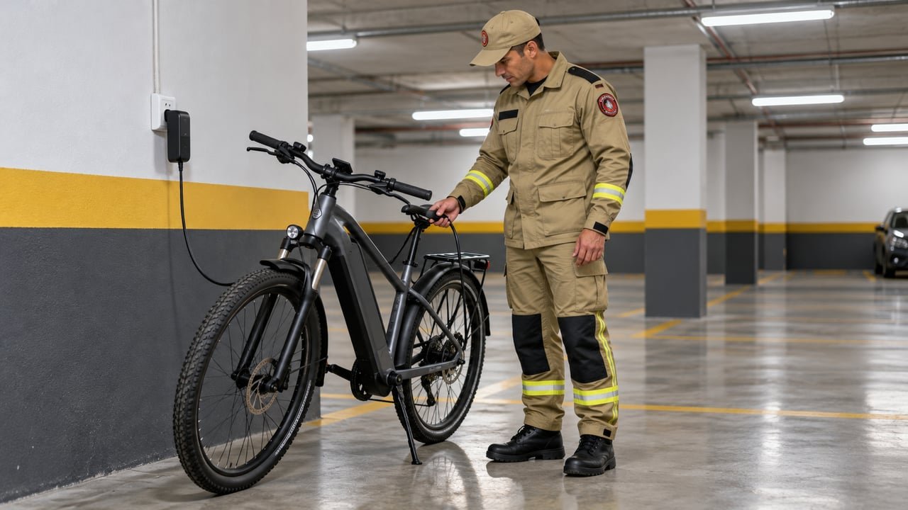 Bombeiros do Ceará exigem equipamento certificado, sem extensões e longe de materiais combustíveis na recarga em garagens