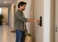 A fechadura eletrônica com biometria pode ser questionada pelo condomínio se alterar o padrão visual da porta voltada para o hall